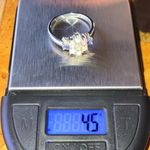 Natural Ethiopian Opal Tanzanite Sterling Silver Ring Size 10 Photo 8