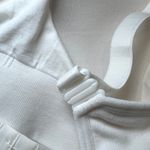 Auden Nursing Lightly Lined Seamless Bra Womens Medium White Adjustable Straps Photo 4