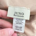 Juno dress collection sleeveless black lace nude lined evening gown size 2 Photo 6