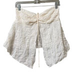 Urban Outfitters  Women Split Tube Top Size Small Ruffled Cottagecore Lace NWT‎ Photo 0