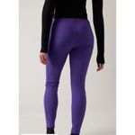 Athleta 6 Glacier Snow Skinny Pant Noble Blue (Purple) Women Size 6 Photo 1
