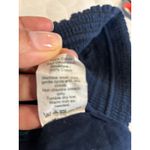 J.Crew  Embroidered Shorts Cotton Blend Drawstring Waist Boho Y2K Blue Size‎ 6 Photo 3