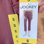 Leggings Jockey Flare Cropped Nocturne Rose Mauve Womens Small Athletic Fashion Photo 6