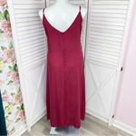 Zanzea Maxi Slip Dress Maroon Red 12 Sleeveless Photo 3