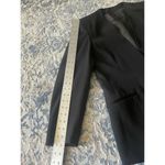 Jos. A. Bank Women's  Size 10 Vintage Wool Black Shoulder Pad Blazer Trend Jacket Photo 2