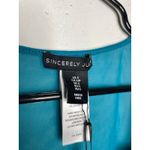 Sincerely Jules NEW  Bodysuit Womens Size‎ Small Turqouise Bustier Mesh Underwire Photo 4