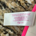 No Boundaries Vintage  Pink Triangle Swim Top Beach Boho Y2k Retro  L 11/13 Photo 4