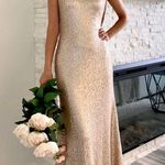 Gold Sequined Grown Photo 0