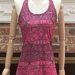 Nike DriFit pink patterned athletic racerback tank top / M / Excellent condition Photo 4