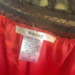 Esley  medium brown and coral dress Photo 1