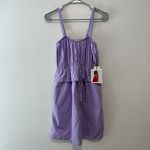 Nation Ltd . NWT Truly Purple Pima Cotton Mini Dress Size XS Photo 2