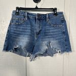 Special A  Los Angeles Distressed Jean Shorts Size Medium EUC Photo 1