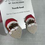BaubleBar NIP  SUGARFIX NORTH SOUL SANTA CHRISTMAS EARRINGS Photo 5