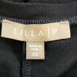 Lilla P Blue and Black Maxi Dress Size XS Black Minimalist Dress Photo 6