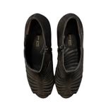 Paul Green  Black Suede Peep toe ankle bootie heels stacked platform,Size 4.5 NWB Photo 3