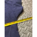 FIGS  Elmina Scrub Top Womens Small Navy blue Shirt Button Collar Photo 5