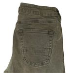 PacSun  Women's Denim Skinny Jeans Gray Stretch Mid-Rise Raw Hem EUC Photo 6