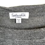 Splendid  grey long sleeved top Photo 8