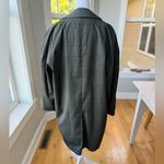 Vintage Towncraft by Penney’s Olive Green Plaid Trench Coat Size 40 (Medium) Photo 2