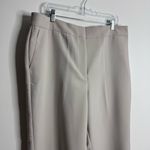 NWT Ann Taylor Factory The Slim Wide Leg Dress Pant High Rise Cream Size 16 Photo 6