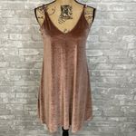 Ten Sixty Sherman  Mauve Velvet Swing Dress Photo 1