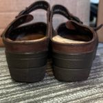 Mephisto Mobils Sabatina Brown Leather Mary Jane Clogs Fairy Boho Granola Sz 10 Photo 3
