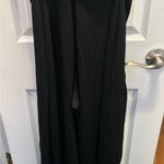 Anne Klein Elegant Black Belted Jumpsuit | Size 16W Photo 10