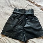 ZARA  Faux Leather Shorts Photo 2