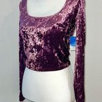 Abound 3/$30 🔥  Velvet Crop Top Photo 0