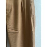 Knot Sisters Cropped Trousers Brown Pinstripe Size Medium High Rise NWT Boutique Photo 9