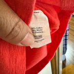 NWT Women’s Madewell high neck ribbed tank M Red Size M Photo 4