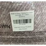 Gentle Fawn NWT  Huntington Scarf Pink|Cream Fringe Soft Knit 72” X 16” Photo 4