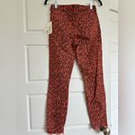MOTHER High Waisted Ankle Looker Fray Animal Attraction Size 25 Photo 2