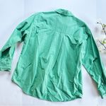 Rails  Kelly Green Oversized Button Down Shirt Photo 4