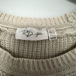RD Style Neutral Cream Beige Pullover Sweater Photo 6