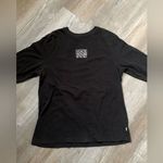 Vans  Checkered Long Sleeve T-shirt Graphic Silver Black Size XL Photo 0