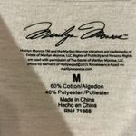 Marilyn Monroe  Short Sleeve Shirt “ I Woke Up Like This” shirt Size Med-EUC Photo 1