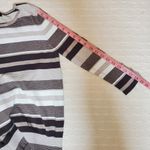 Joseph A .‎ Women's Striped Brown and Cream Crew Neck Sweater. Size M -P Photo 5