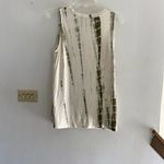 Doe & Rae  green and cream cutout detail top S Photo 8