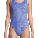 Vigoss  NWOT purple laser cut overlay one price swimsuit M Photo 0