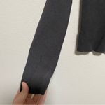 House of Harlow  1960 Black Ribbed Knit Blouse Photo 1