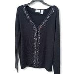 Jaclyn Smith  Beaded‎ Cardigan Sweater Photo 5