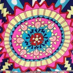 Annie Griffin  Small Top Colorful Silk Sleeveless Lined Pink Blue Yellow 1441‎ Photo 5