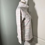 Talbots T by  Striped Cowl Neck Pullover Sweatshirt Side Zip Size XS Photo 7