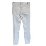 Free People White Distressed Skinny Jeans Women’s Size 28 Photo 4