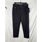 Karl Lagerfeld  Paris Luxe Embellished Jeans Black Denim Rhinestone Size 2‎ Photo 6