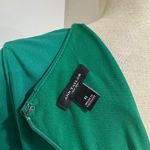 Ann Taylor  Women's Green Short Sleeve Stretch Sheath Dress Size 6 Photo 3