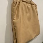 ZARA Faux Leather Tote Bag Beige Photo 3