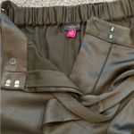 Vince Camuto Olive Baggy Paperbag Waist Logginlook Pants Tie Belt Officecore Photo 3