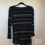 Coco Bianco  Striped Black Top. (M) ? Photo 1